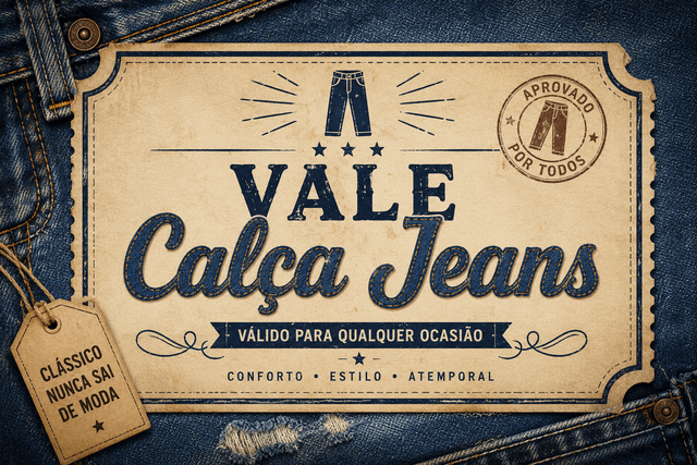 Calça Jeans